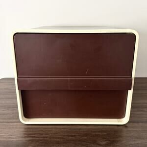 Oxford Keep-It - Vintage Stackable File Drawer Cabinet - Brown - 18 x 14 x 12
